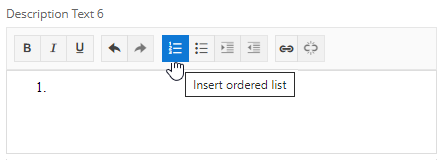 Rich Text Editor