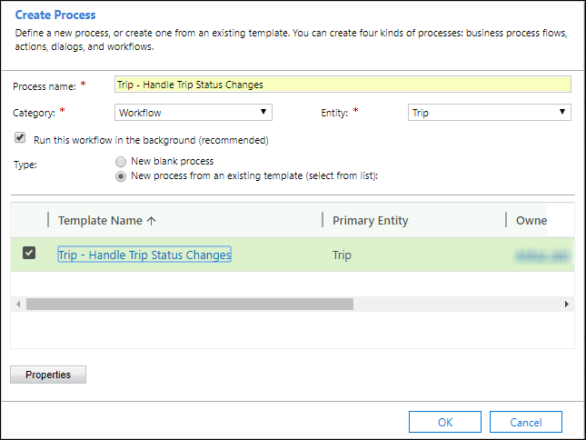 Sending Email Notifications for Trip Status Change