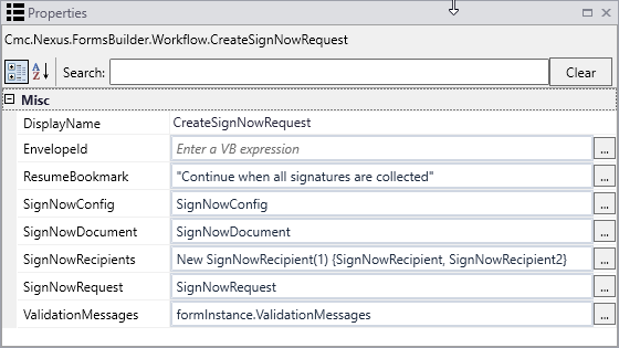 CreateSignNow Request