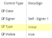 DocuSign Properties