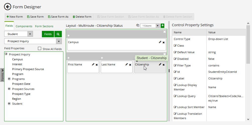 Multi Route Forms