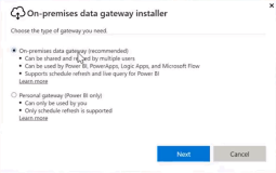 Gateway install option