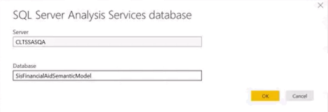 SQL Server Analysis Services database