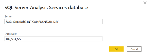 SSAS Data Source