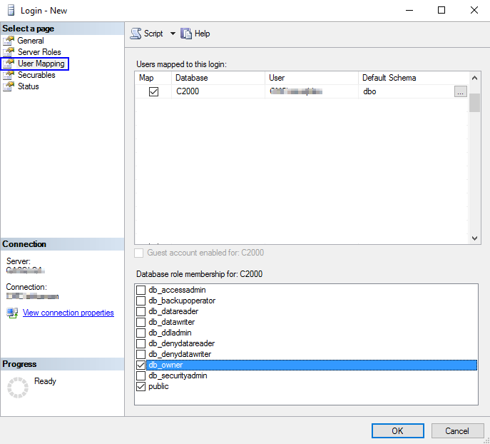 Etl User Permissions