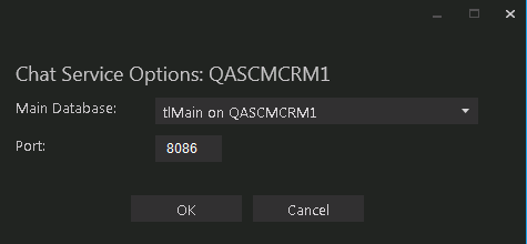 Chat Service Options