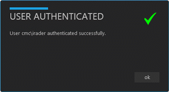 User Authenticated