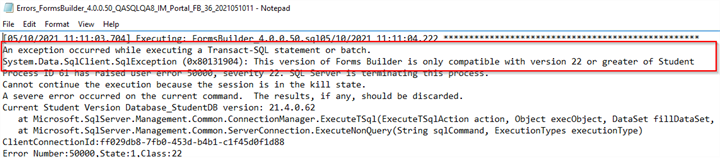 FB 4.0 install log