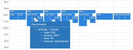 Calendar list