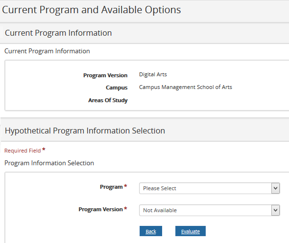 Degree Audit