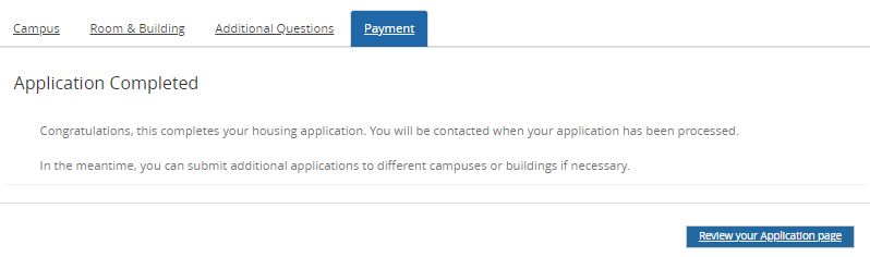 Housing Application - Done