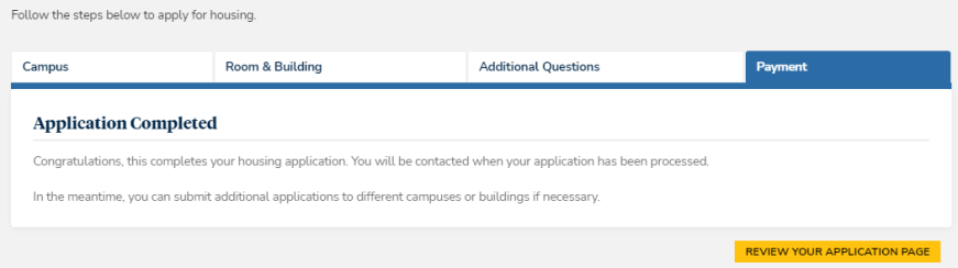 Housing Application - Done