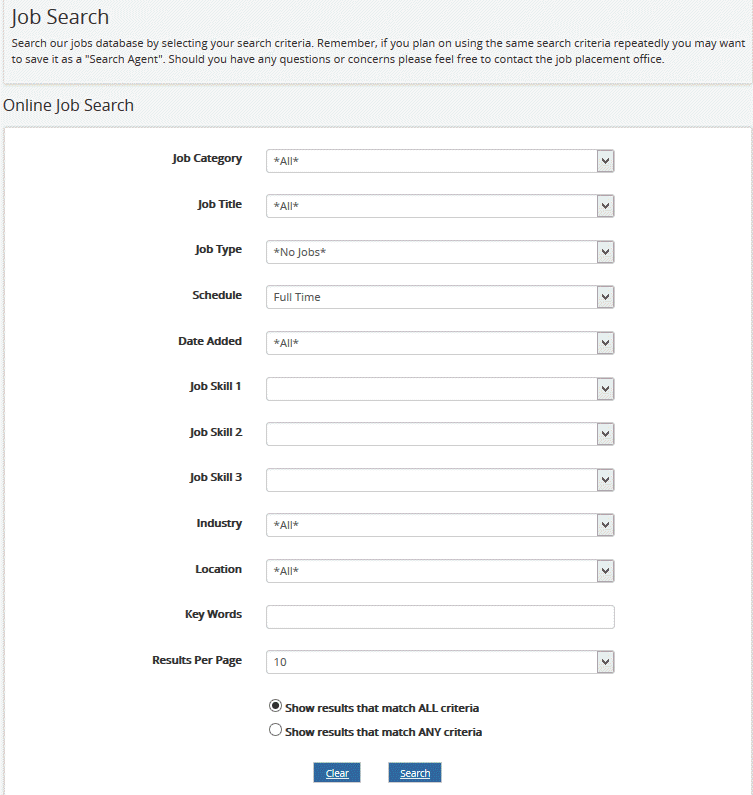 Job Search