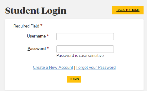 Student login