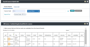 Course Search