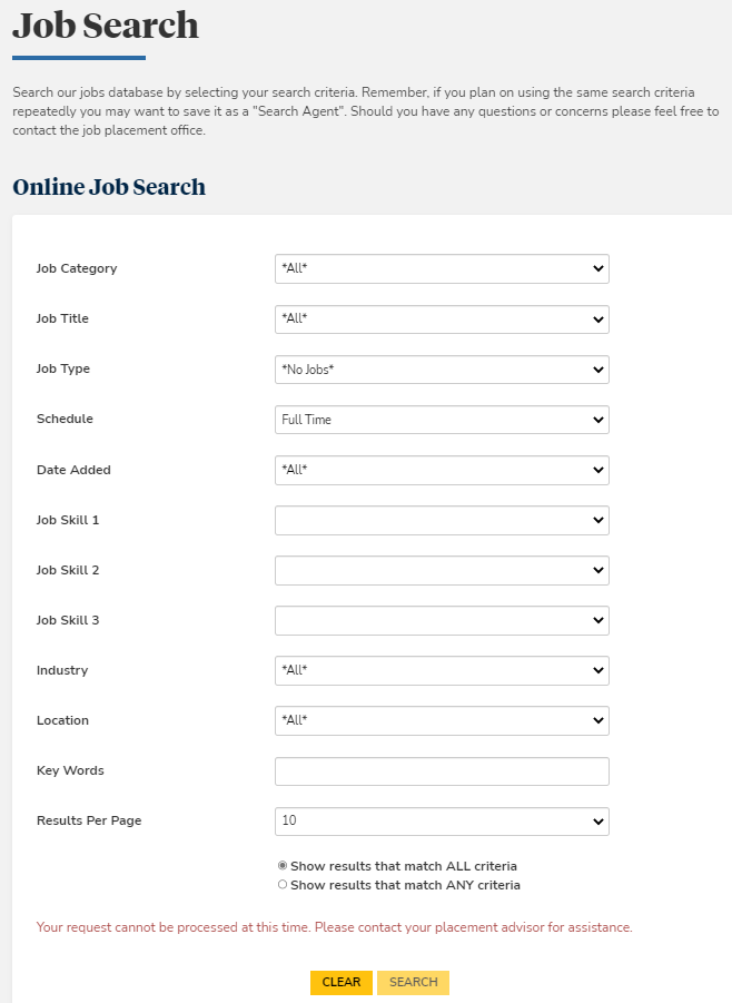 Job Search