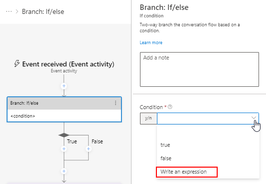 Branch: If/Else