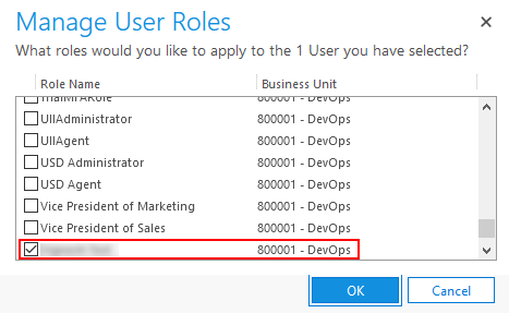 App User Role