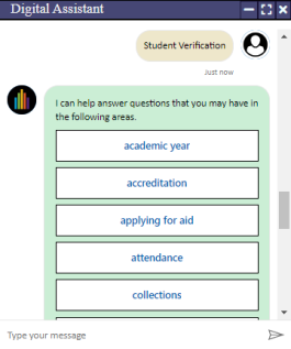 Categories - Student Verification
