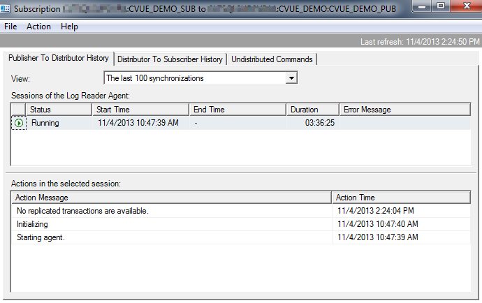 Monitor Replication