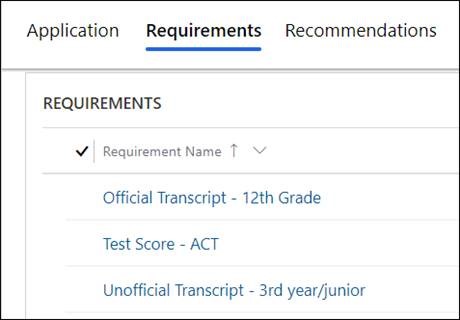 Application R Register Creating an Application Registration Record
