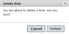 delete role