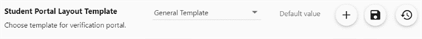 Student Portal Layout Template