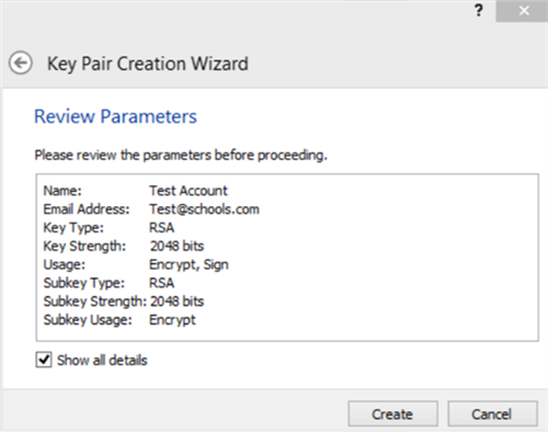 Review Parameters