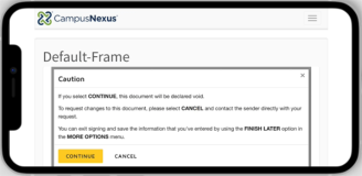 DocuSign responsive 5