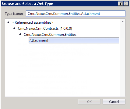 Browse and select a .Net Type