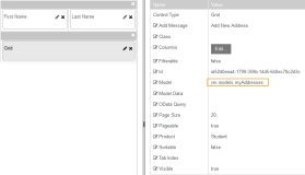 Grid column properties