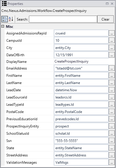 CreateProspectInquiry