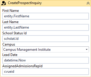 CreateProspectInquiry