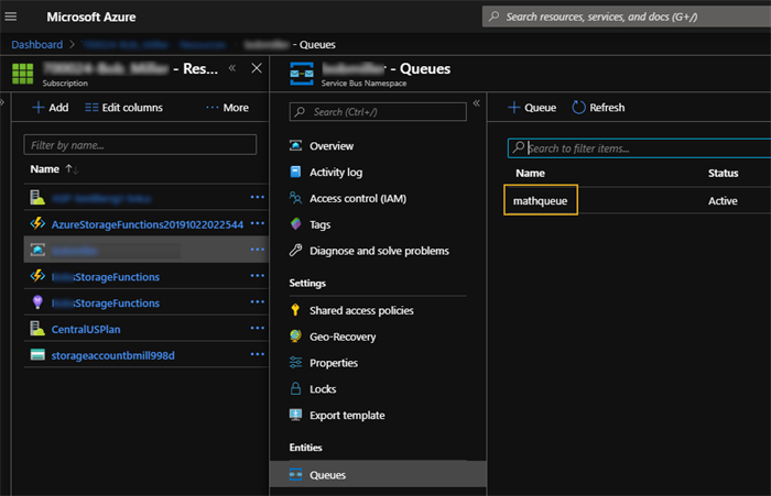 SendToAzureServiceBus Properties