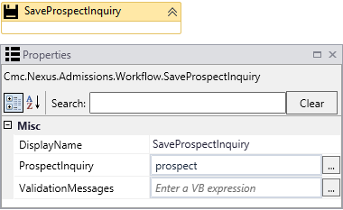 Save ProspectInquiry